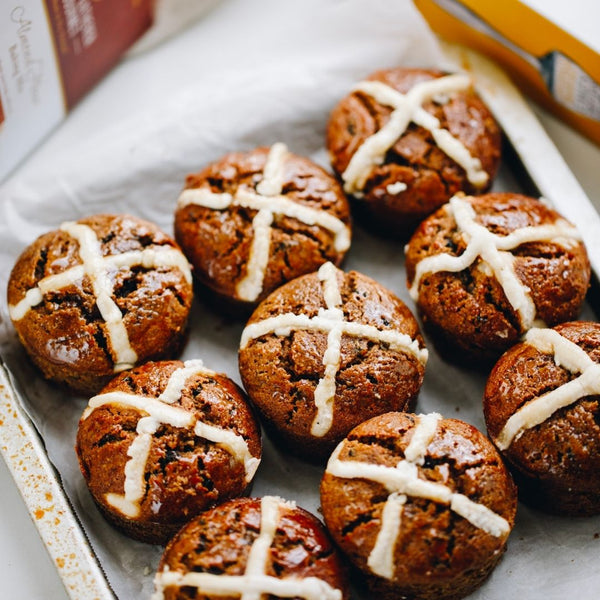 Gluten Free Hot Cross Bun Muffins - Gluten Free Shop
