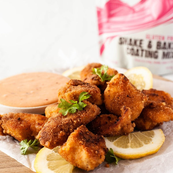 Chicken Poppers with Sweet Chilli Dip - Gluten Free Shop