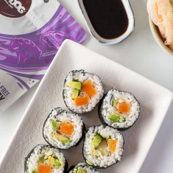 Gluten Free Tempura Kumara and Avocado Sushi - Gluten Free Shop