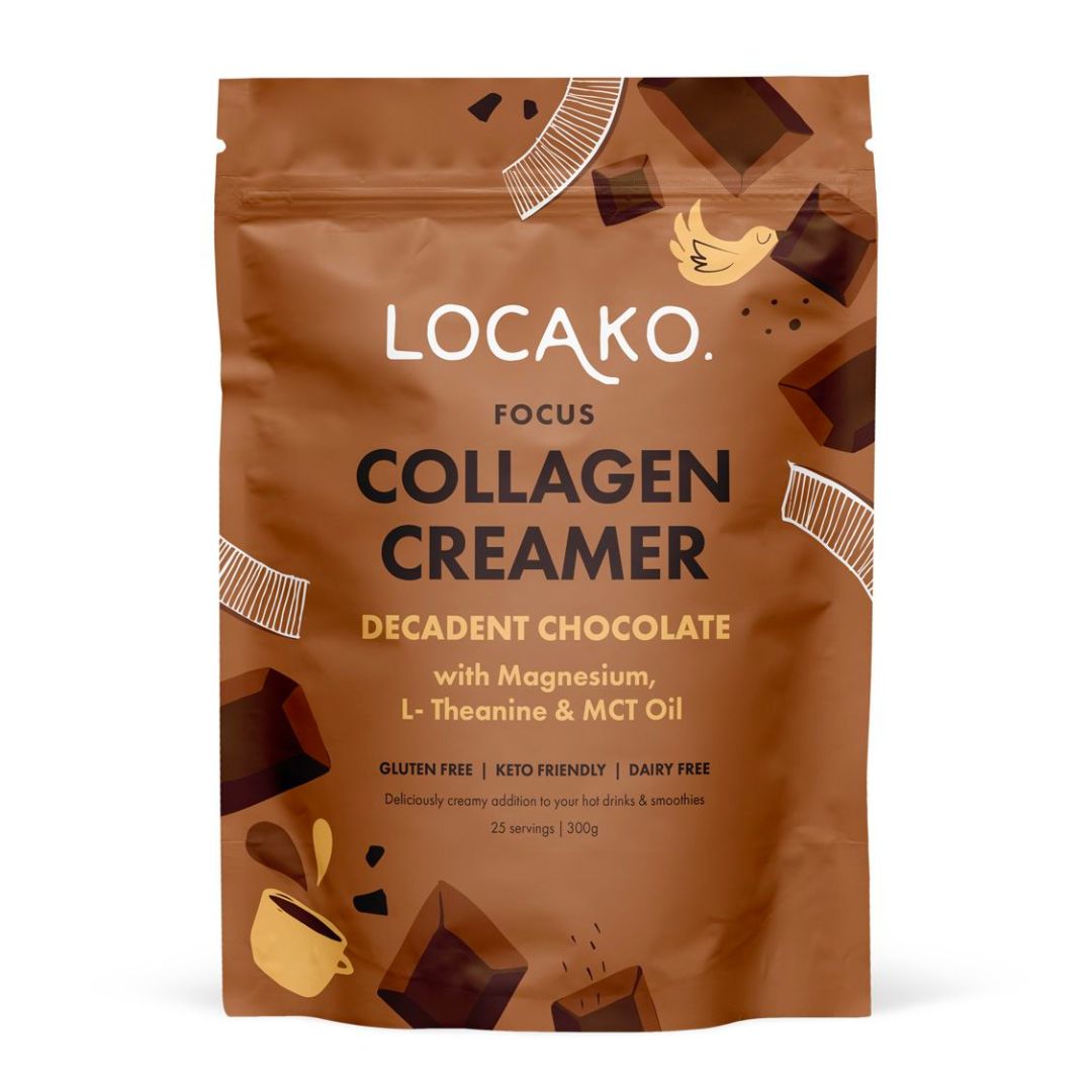 Locako Focus Collagen Creamer Decadent Chocolate