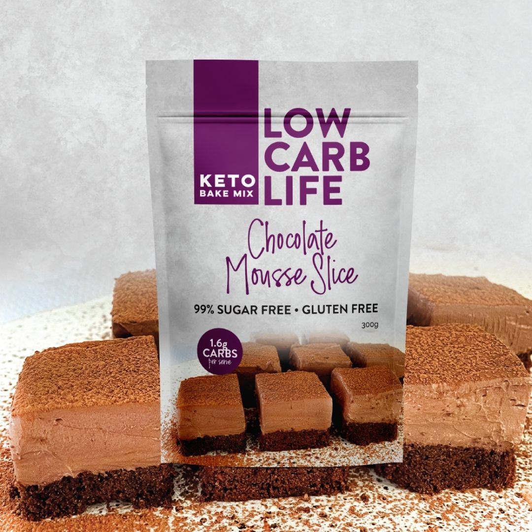 Low Carb Life Chocolate Mousse Slice