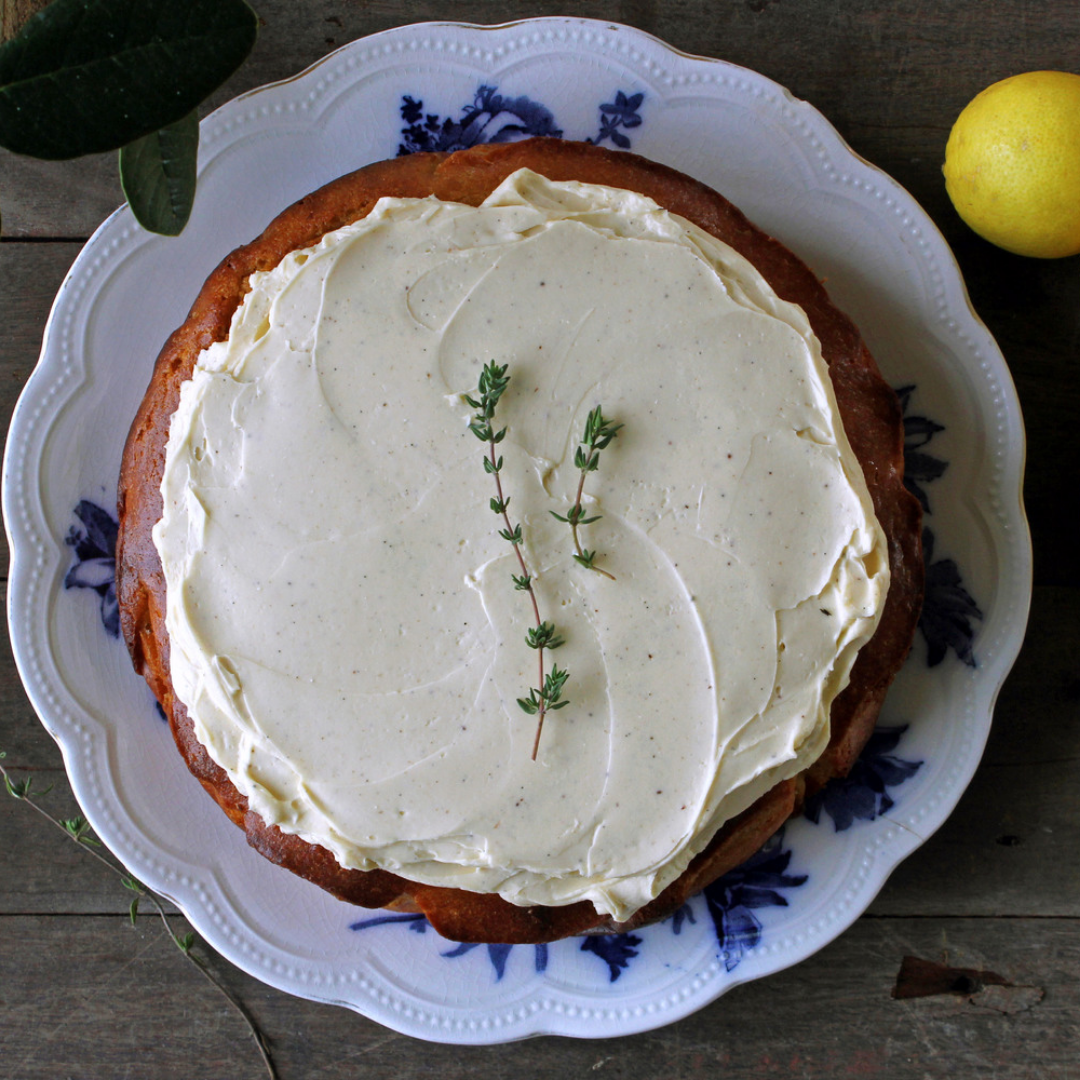 Gluten Free Lemon & Thyme Cake