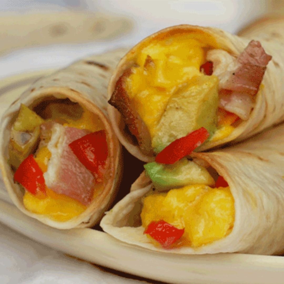 Bacon & Egg Breakfast Taquitos