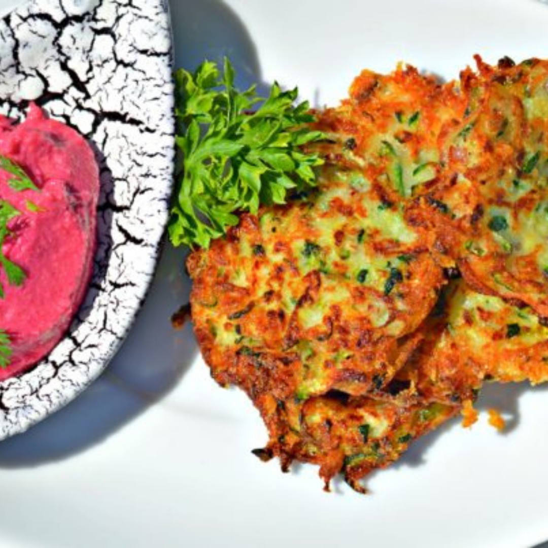 Gluten Free Courgette Fritters