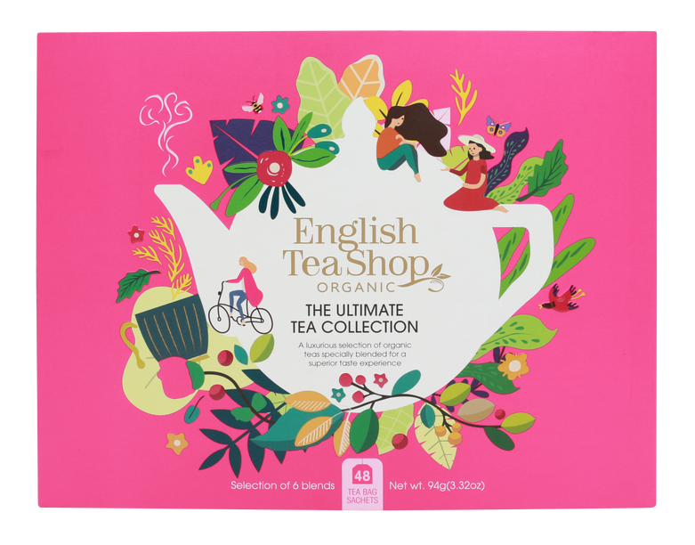 English Tea Shop Organic The Ultimate Tea Collection - 48 Tea Sachets