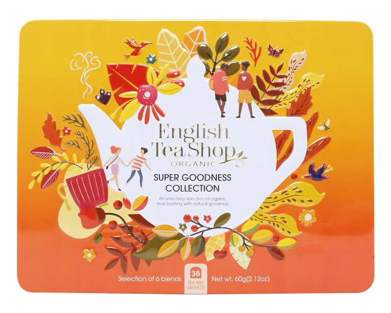 English Tea Shop Organic The Super Goodness Tea Collection - 36 Tea Sachets