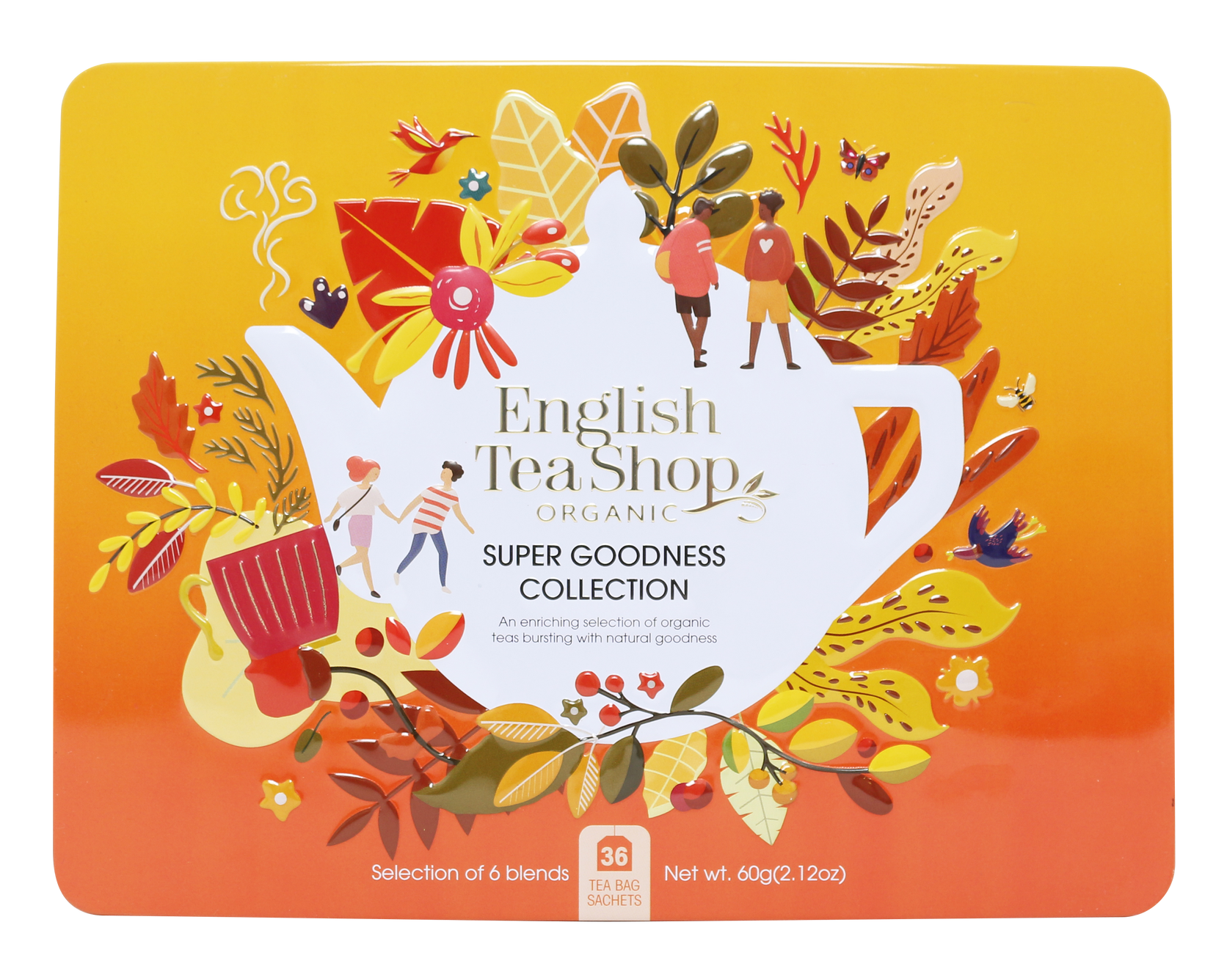 English Tea Shop Organic The Super Goodness Tea Collection - 36 Tea Sachets