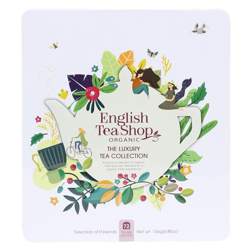 English Tea Shop Organic The Luxury Tea Collection White Tin