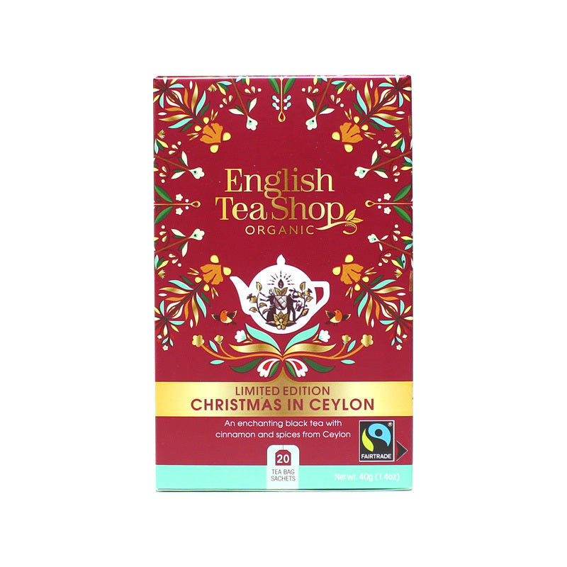 English Tea Shop Organic Christmas Tea Teabags 20pc
