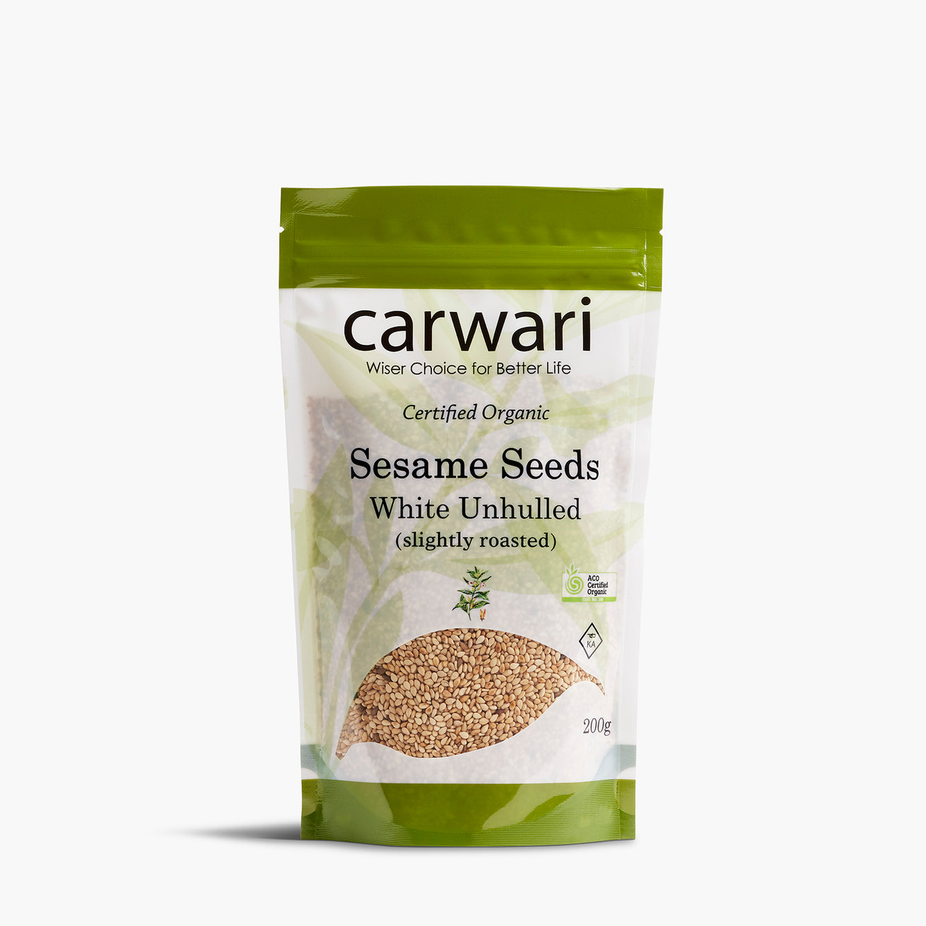 Carwari Sesame Seeds White Unhulled