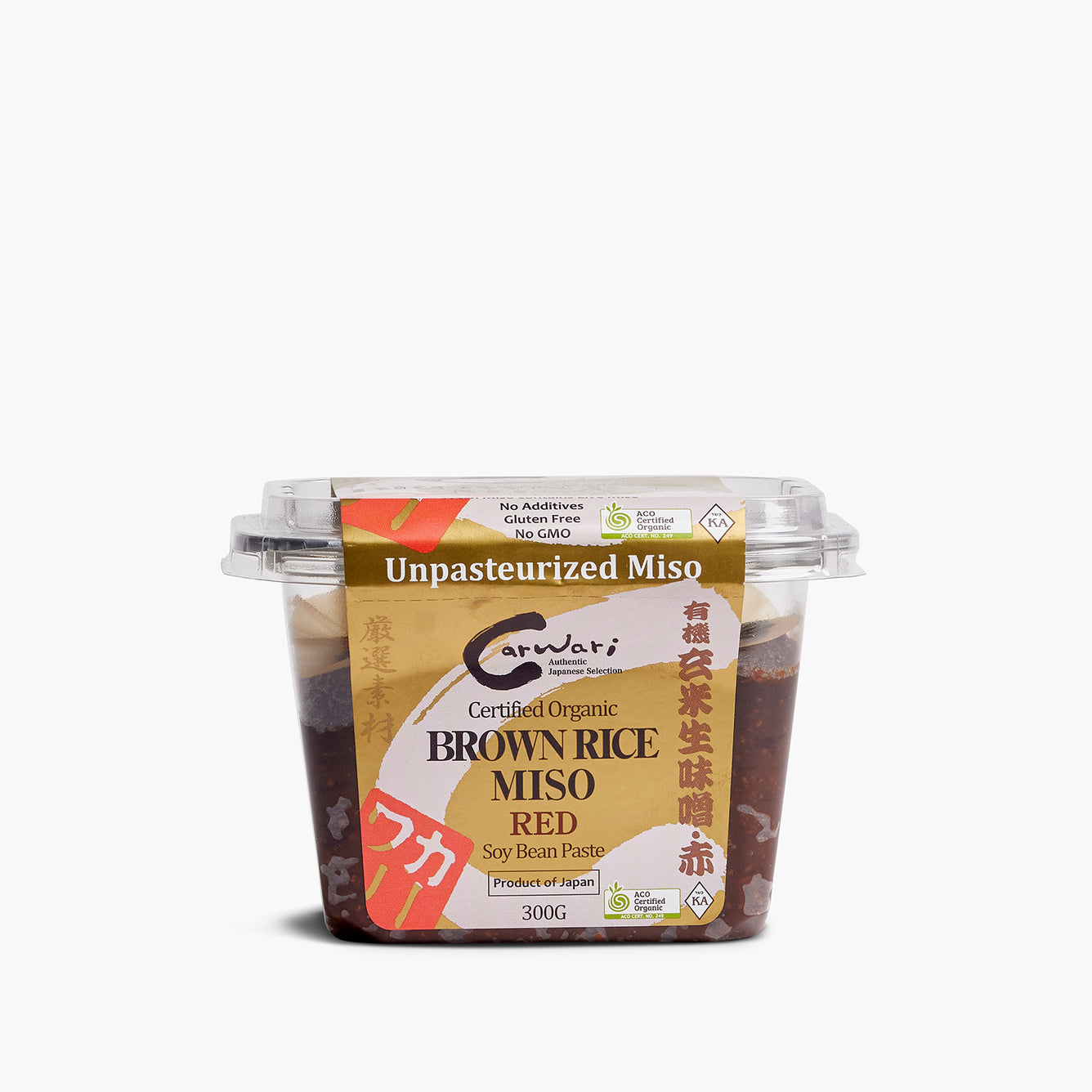 Carwari Organic Brown Rice Miso Red