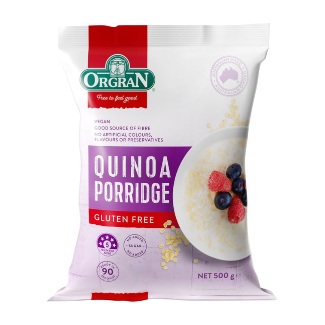 Orgran Brekki Quinoa Porridge - 500g