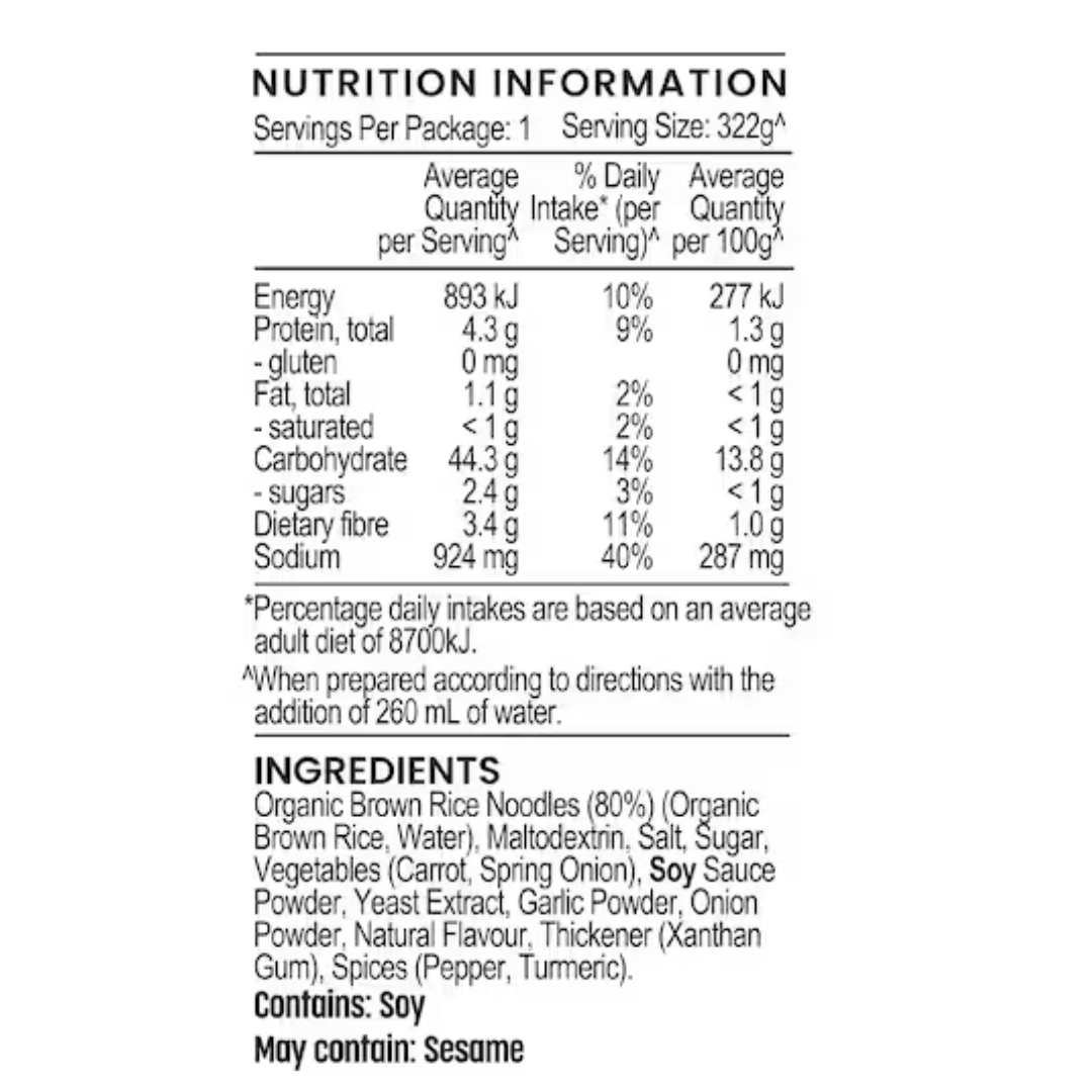 Sunrice Yum Instant Rice Noodles Cup - Asian Style Chicken 62g