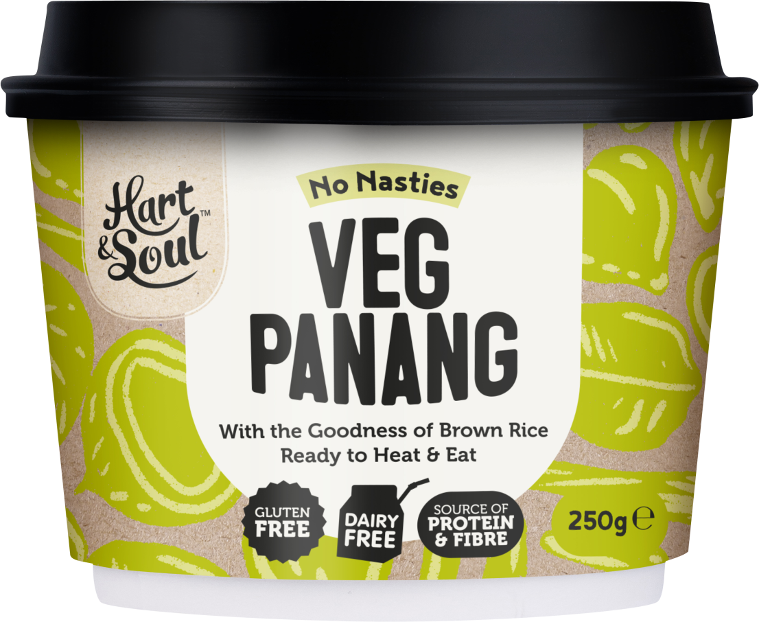 Hart & Soul Supergrain Veg Penang Ready Meal 250g - LIMITED STOCK