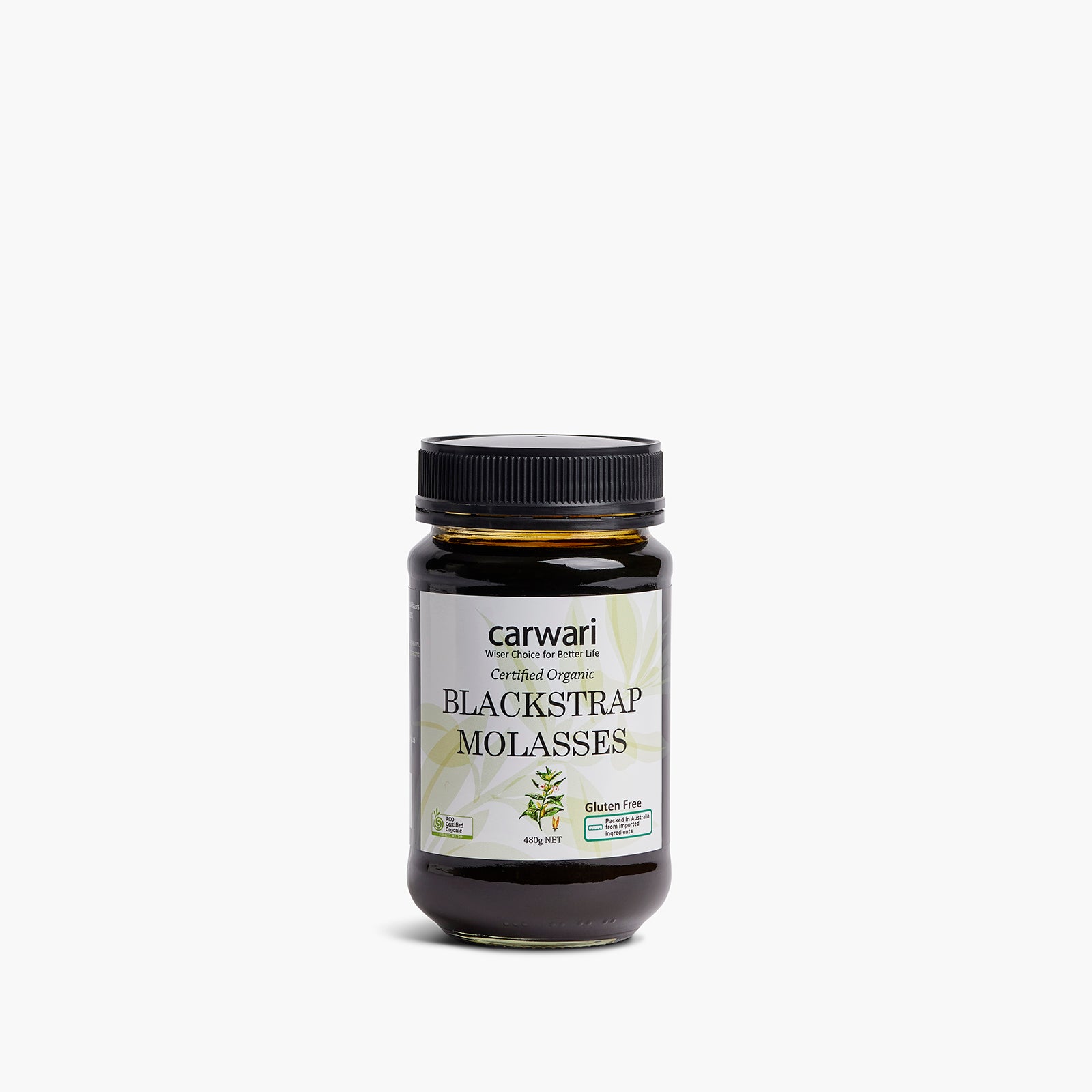 Carwari Organic Blackstrap Molasses 480g