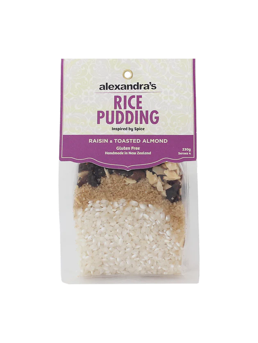 Alexandra's Ready Meals - Raisin & Toasted Almond Rice Pudding 230g