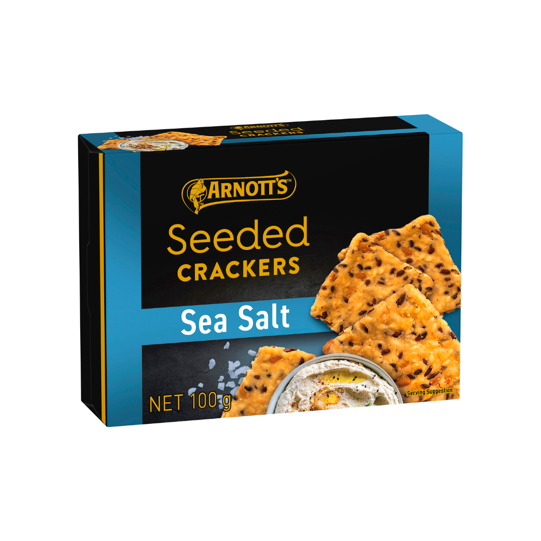 Arnotts Sea Salt Seeded Crackers