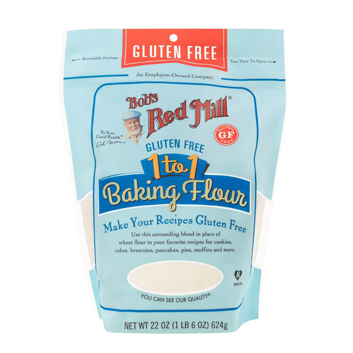 Bob's Red Mill Gluten Free 1-to-1 Baking Flour 624g