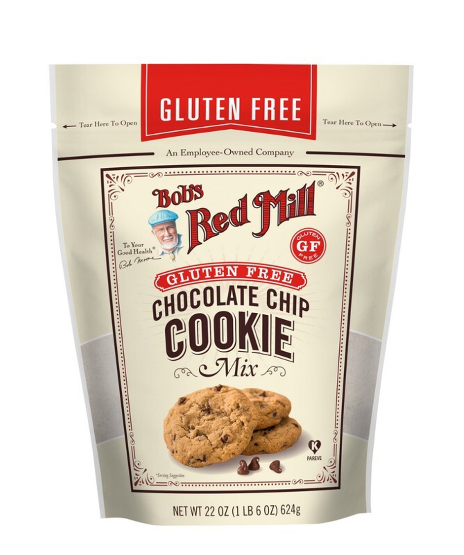 Bob's Red Mill Gluten Free Choc Chip Cookie Mix 624g
