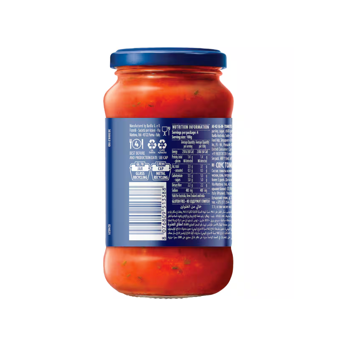 Barilla Pasta Sauce Arrabbiata Chilli 400g