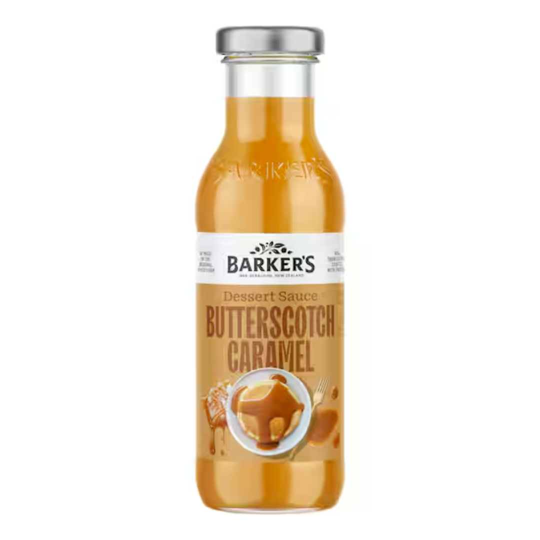 Barkers Butterscotch & Caramel Sauce 365g