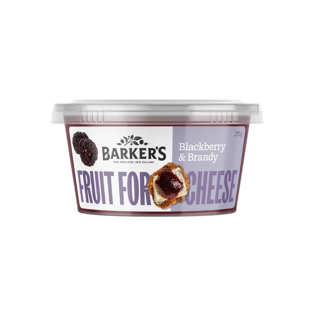 Barkers Blackberry & Brandy Fruit for Cheese 210g