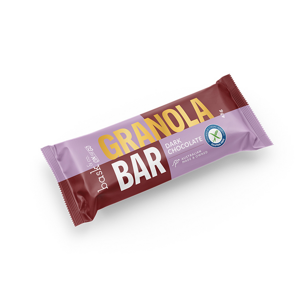 Bask & Co Dark Espresso Granola Bars 45g