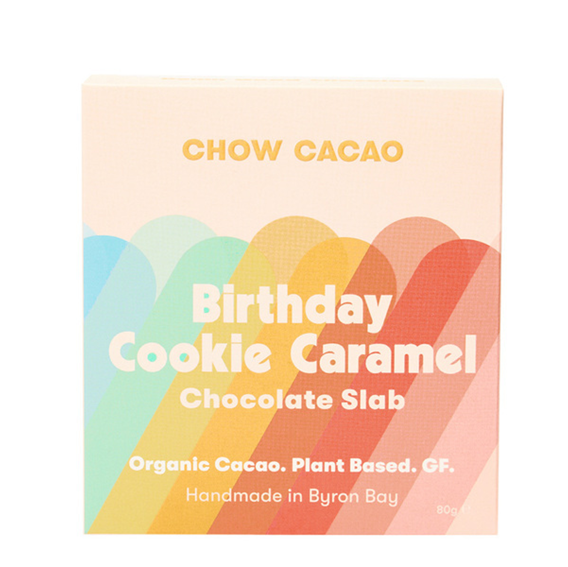 Chow Cacao Choc Slabs Birthday Cookie Caramel 80G