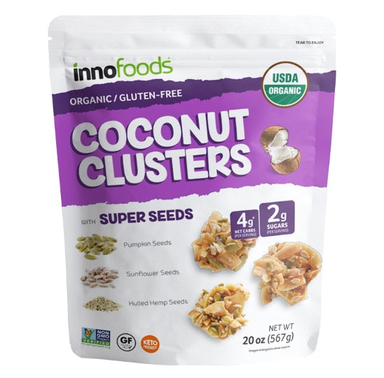 Organic Coconut Clusters 500g