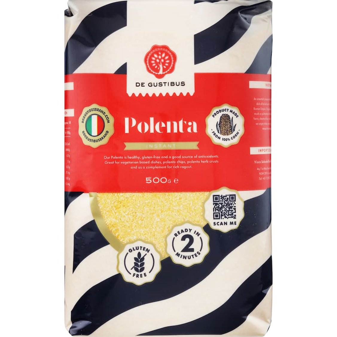 De Gustibus Gluten Free Polenta 500g