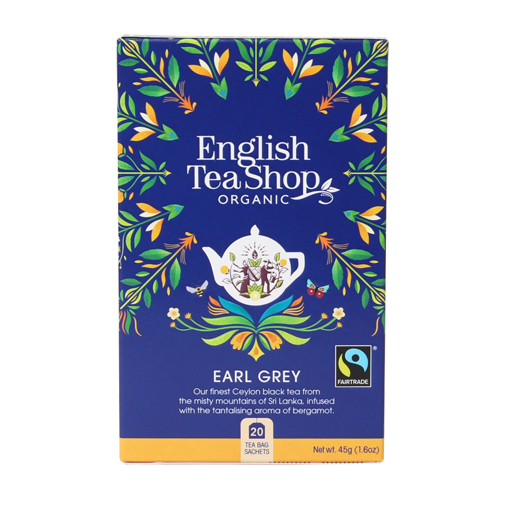 English Tea Shop Organic Earl Grey Teabags 20pc