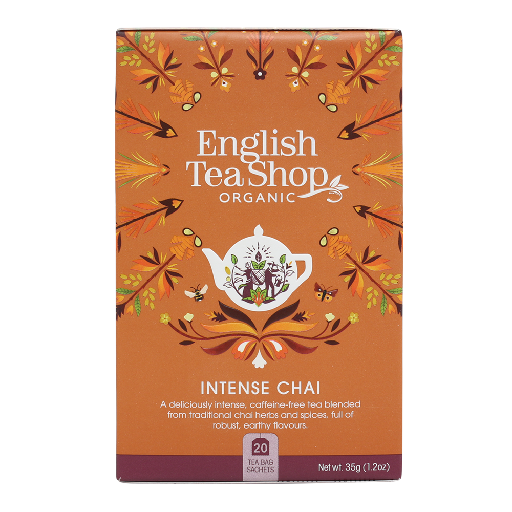 English Tea Shop Organic Intense Chai Teabags 20pc