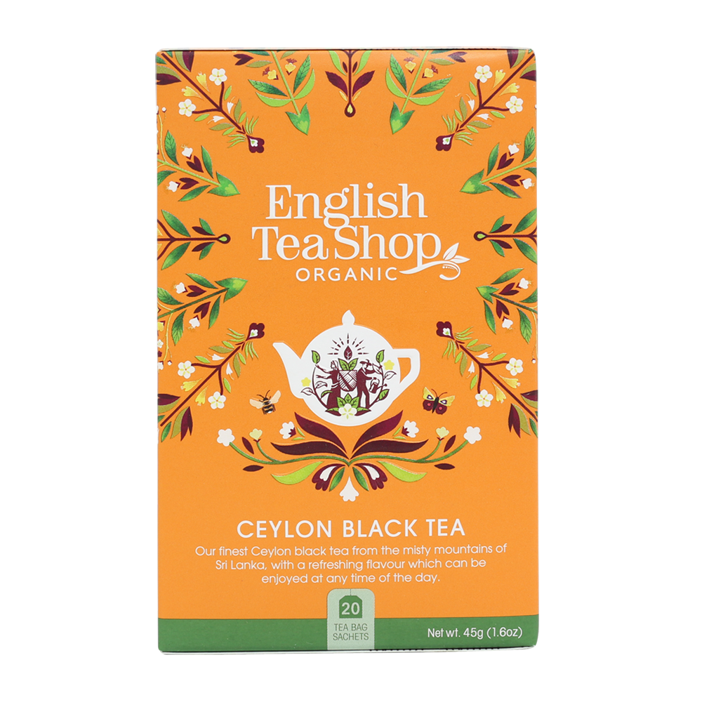 English Tea Shop Organic Ceylon Black tea 20pcs