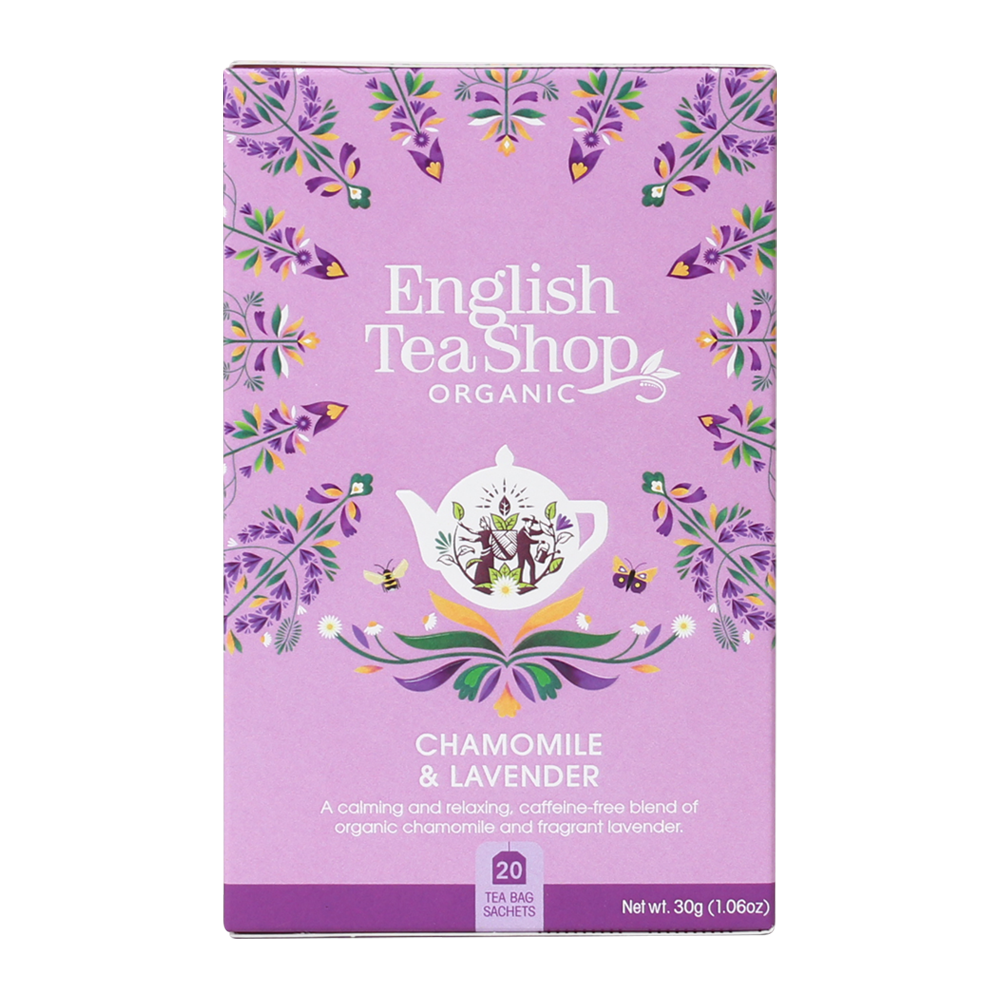 English Tea Shop Organic Chamomile Lavender 20pc