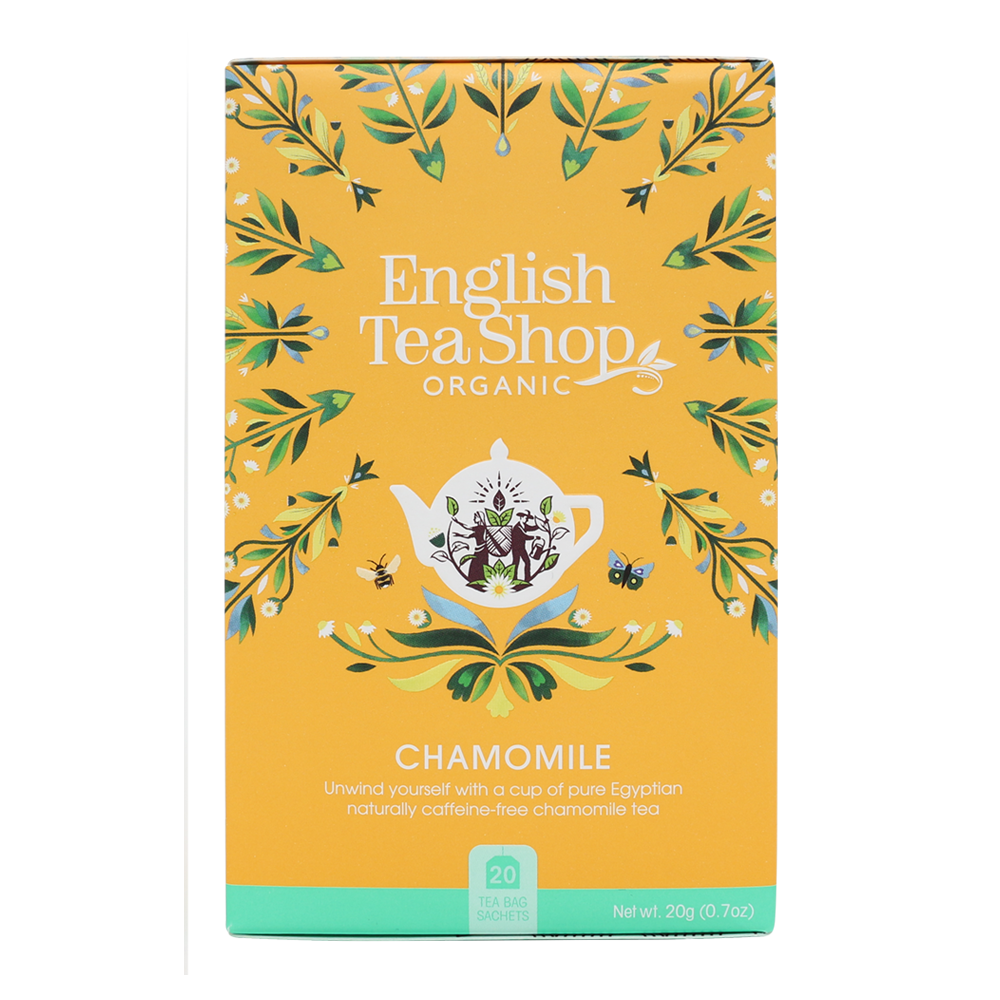 English Tea Shop Organic Chamomile Teabags 20pc