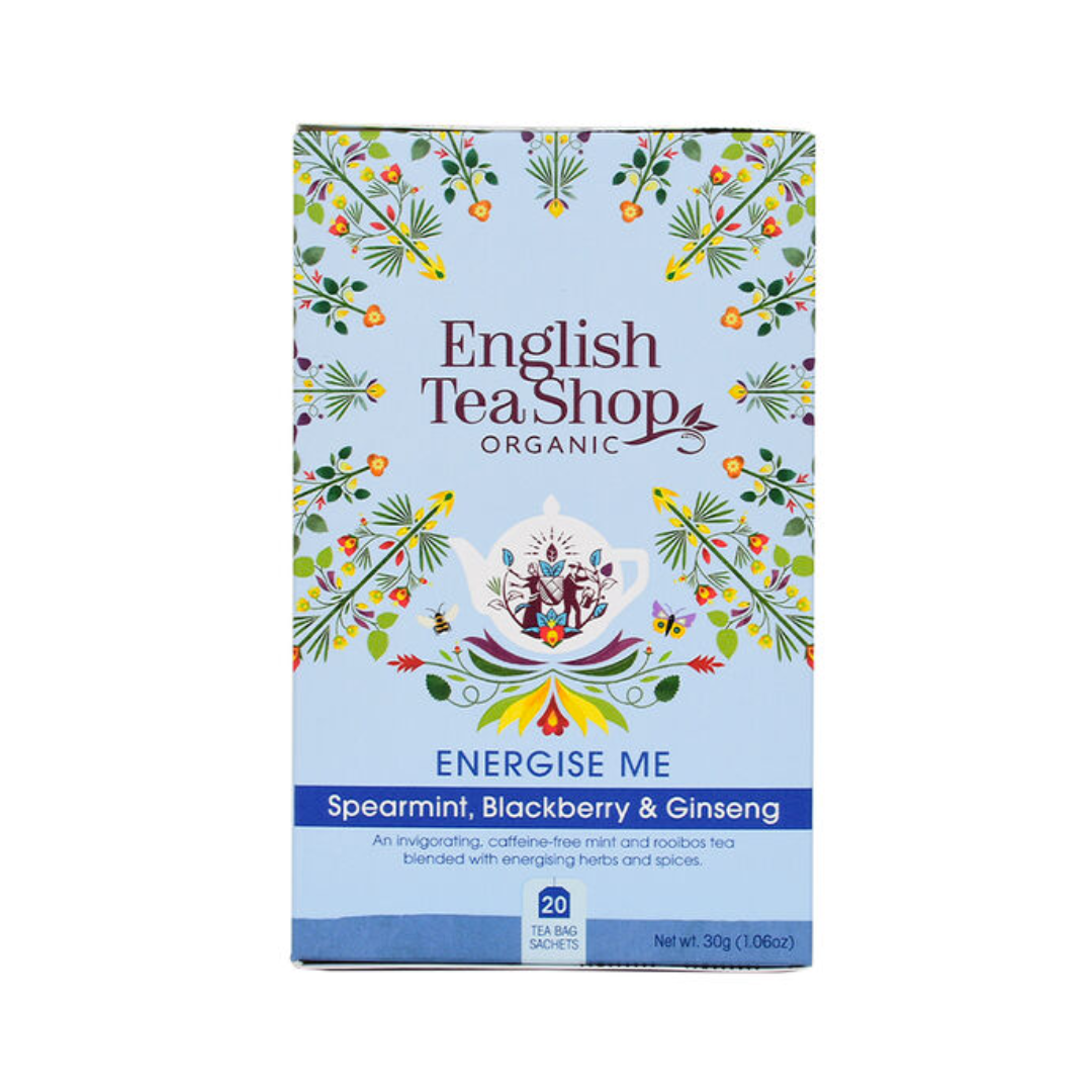 English Tea Shop Organic Wellness Tea Energise Me 20pc