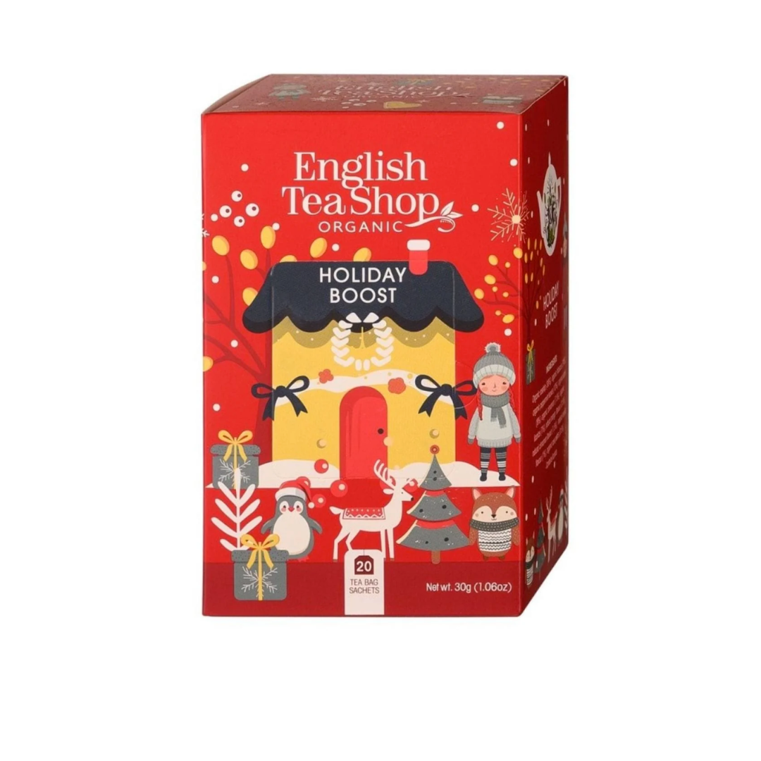 English Tea Shop Organic Holiday Boost Teabags 20pc