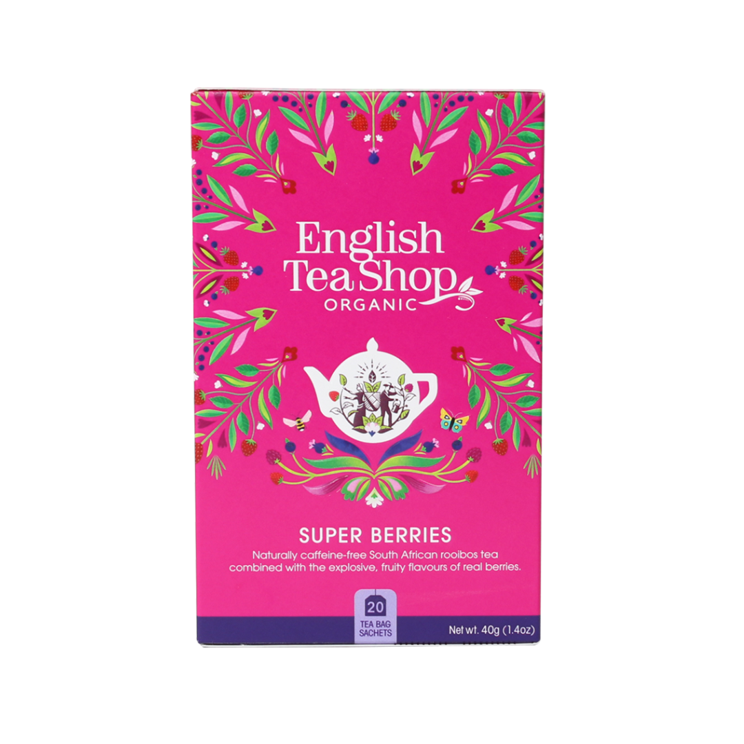 English Tea Shop Organic Superberries Teabags 20pc