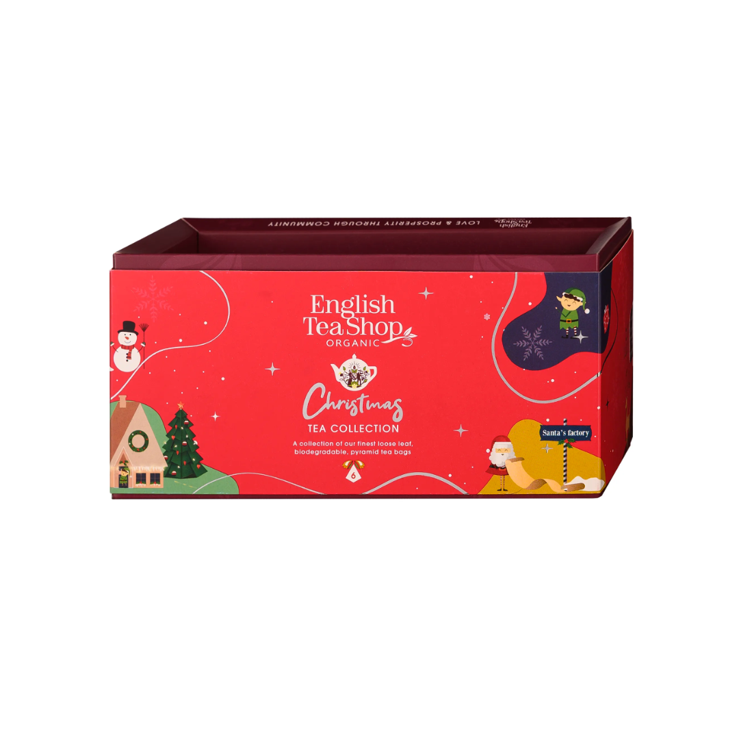 English Tea Shop Organic Christmas Tree Collection Red Wonders