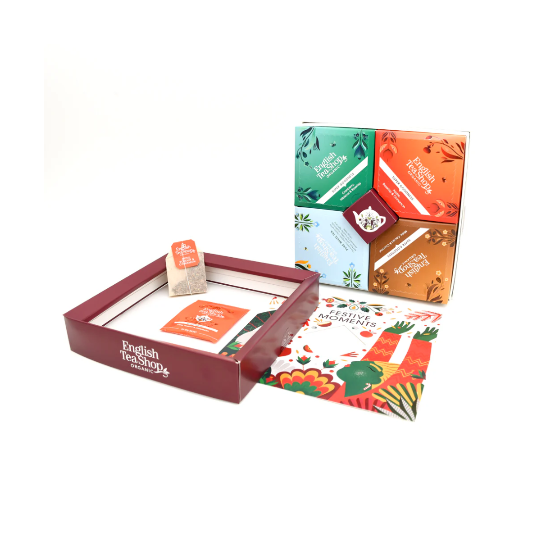 English Tea Shop Organic Festive Delight Moments Gift Pack - 32 Tea Sachets
