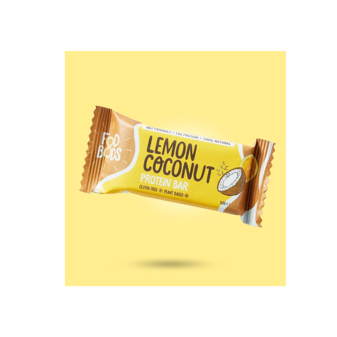 Fodbods Lemon Coconut Protein Bar 50g