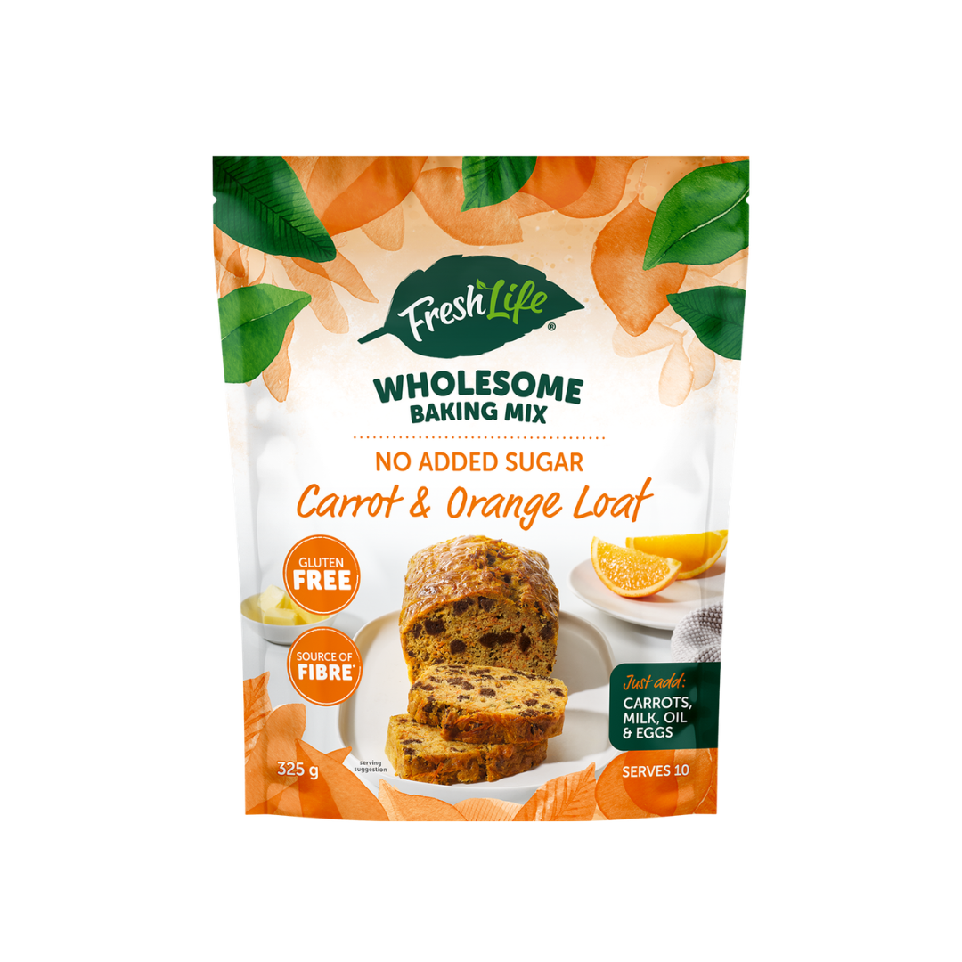 Fresh Life Carrot & Orange Loaf 325g