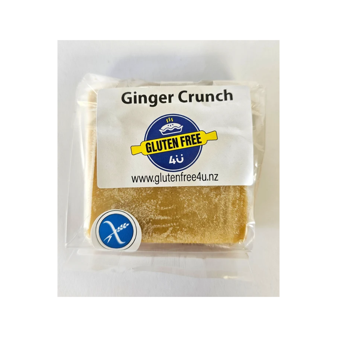 Gluten Free 4U Ginger Crunch Slice 75g