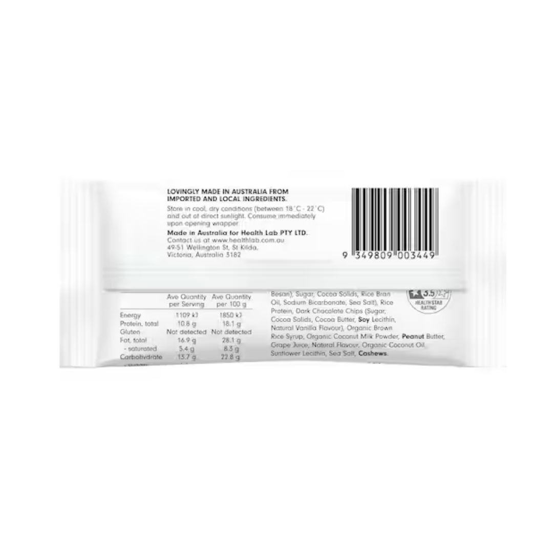Health Lab Protein Bar Cookies No Cream 60g