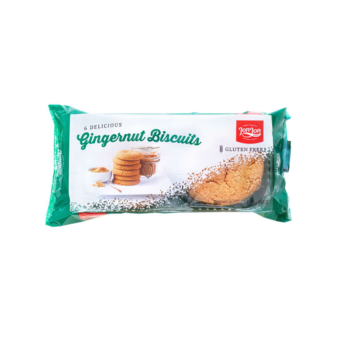 Jon Jon Gluten Free Gingernuts - Bulk Buy Available