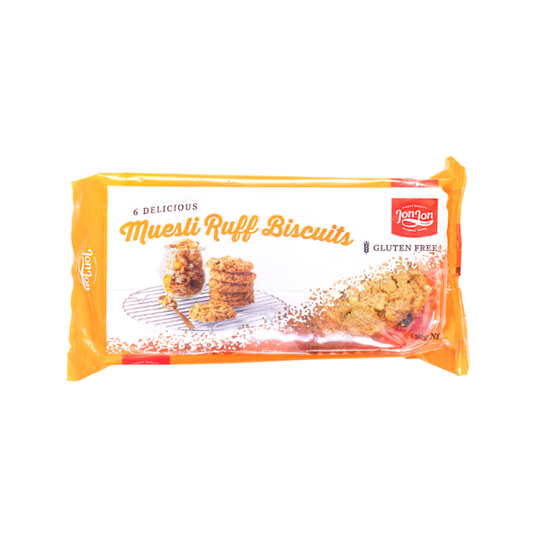 Jon Jon Gluten Free Muesli Ruffs - Bulk Buy Available