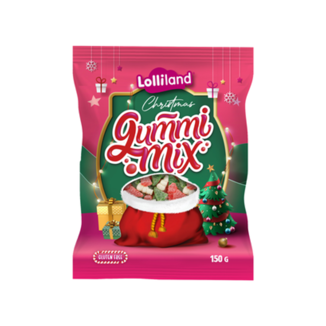 Lolliland Christmas Gummi Mix 150g