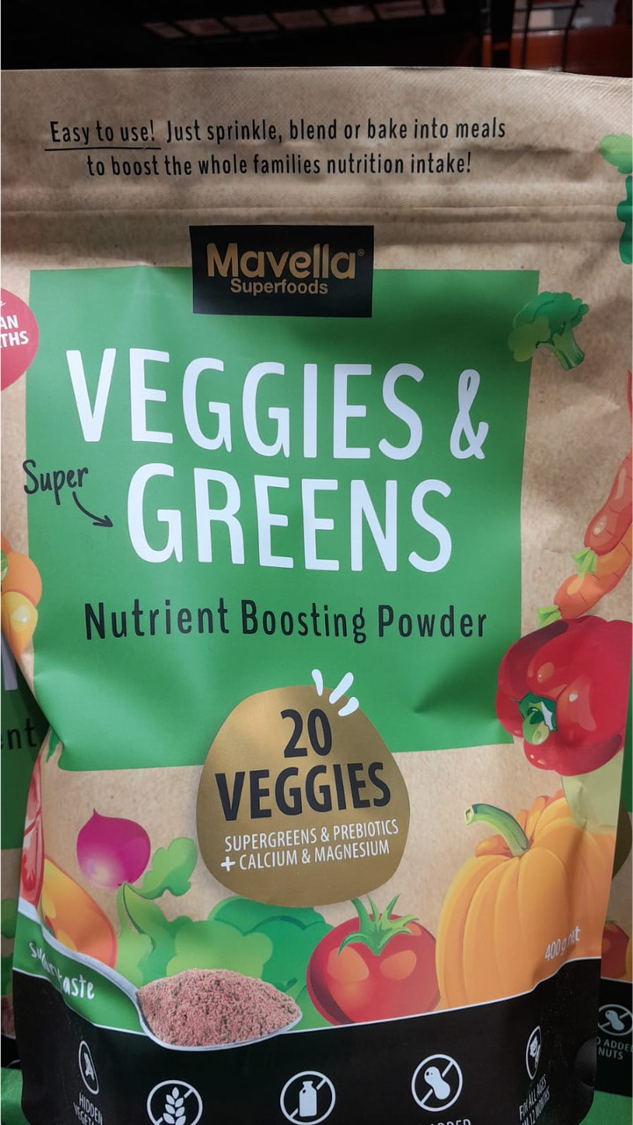 Marvela Veggies & Greens Nutrient Boosting Powder 400g