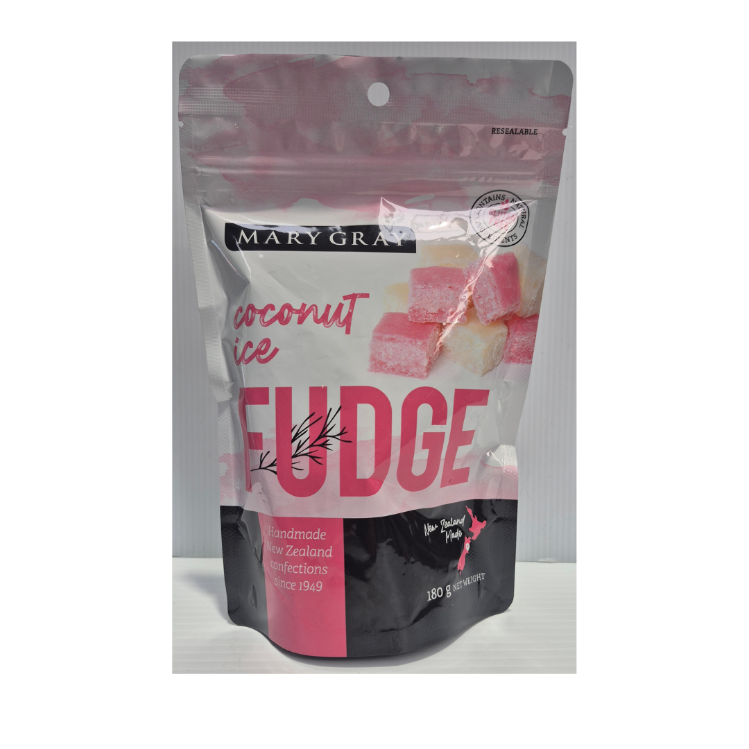 Mary Gray Fudge Coconut Ice 180g