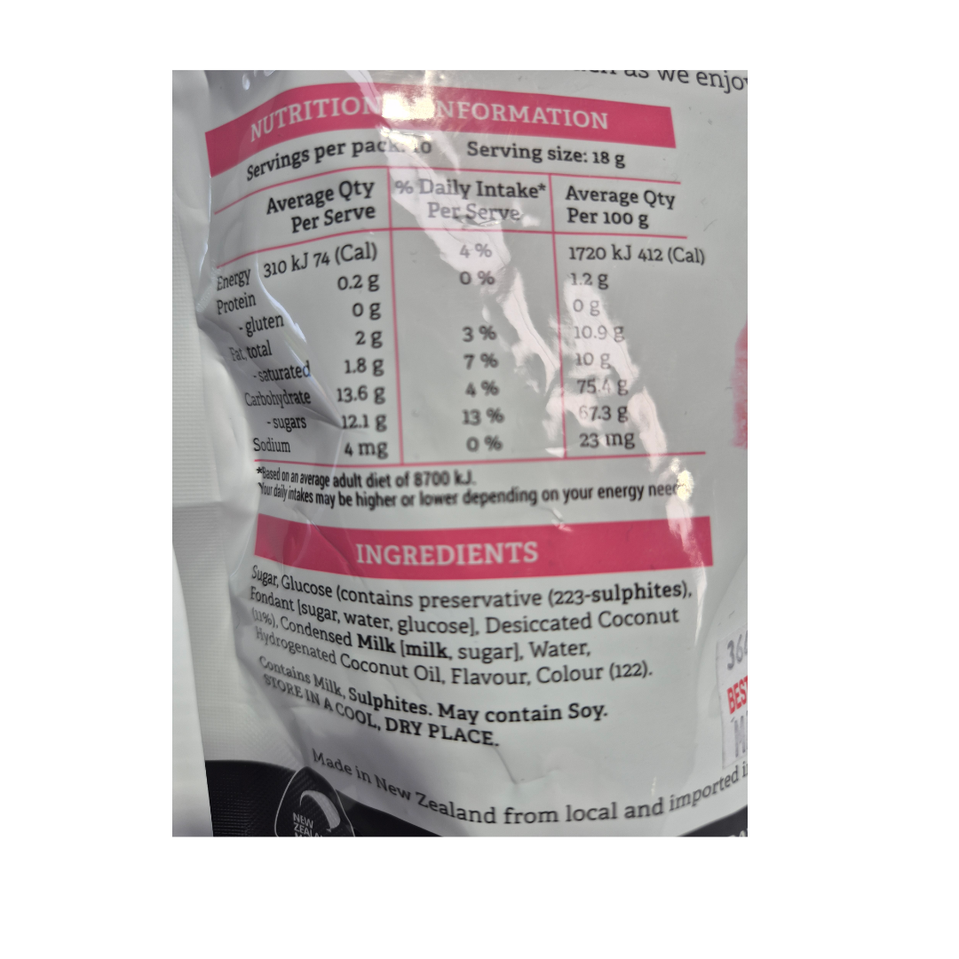Mary Gray Fudge Coconut Ice 180g